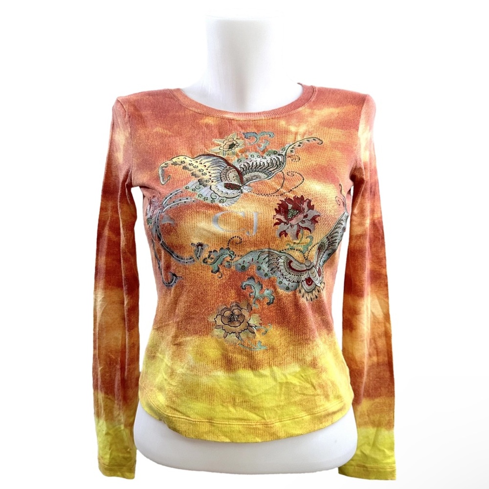 SOLD Vintage Just Cavalli S/S 2000 Dragon Top 🐉❤️‍🔥